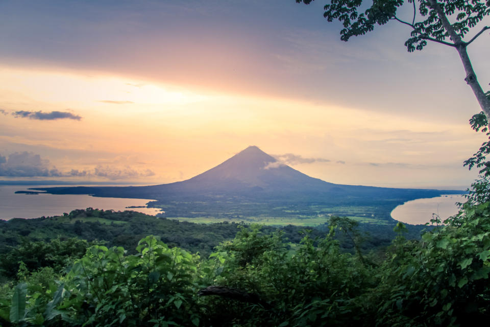 A mountain landscape in Nicaragua.