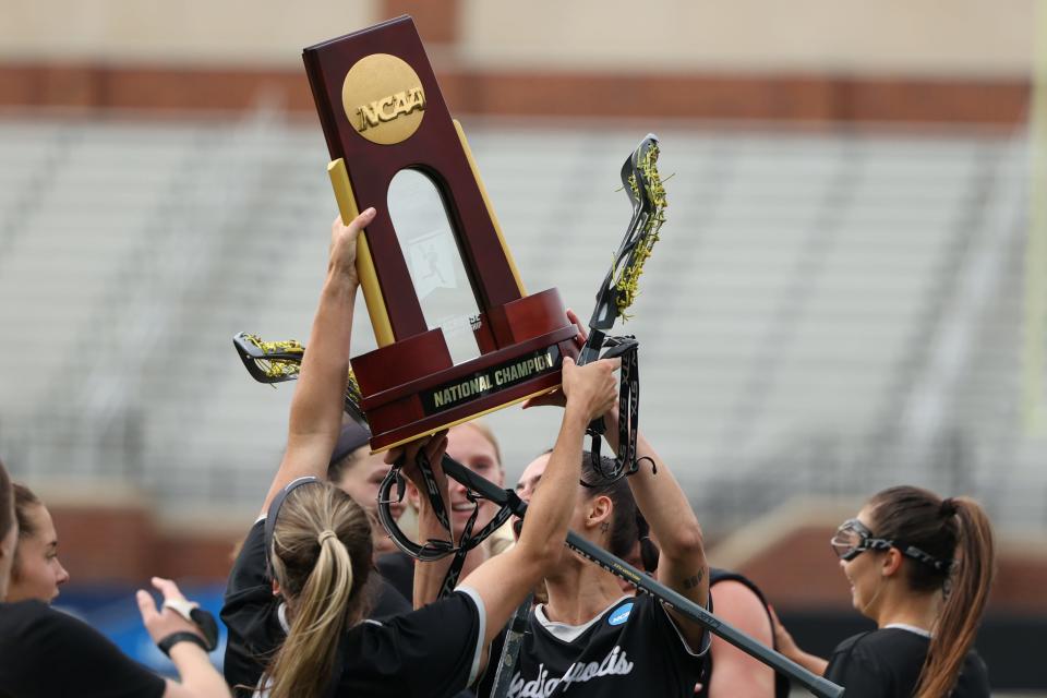 The UIndy women's lacrosse team won the Division II national championship on Sunday.