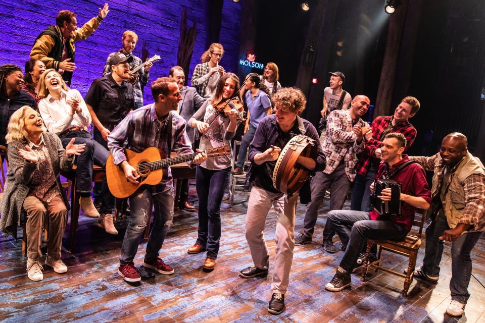 The ensemble in the North American tour of “Come From Away.”