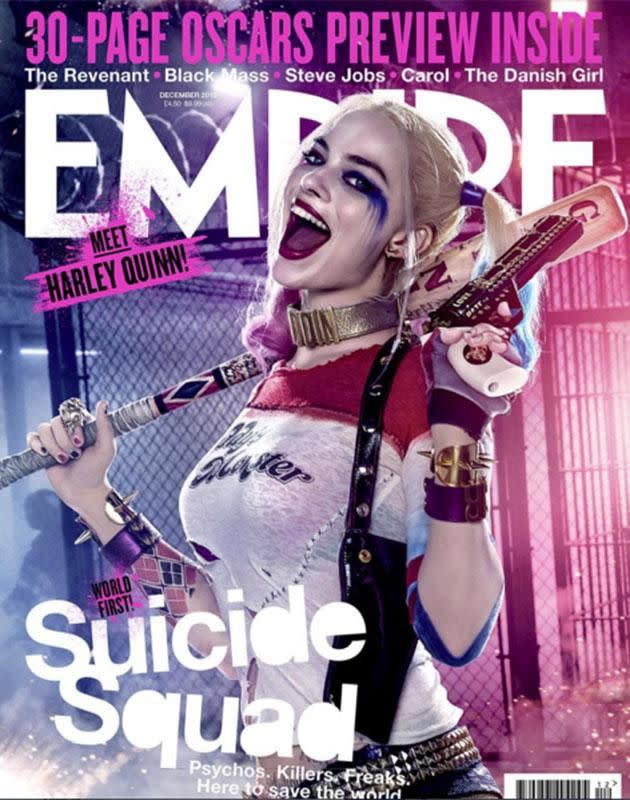 Margot Robbie in Suicide Squad. Source: Instagram