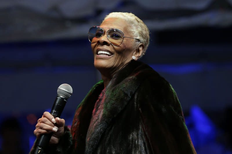 Dionne Warwick performs at the New York Stock Exchange's 96th annual Christmas tree lighting in New York City on December 5, 2019. The singer turns 83 on December 12. File Photo by John Angelillo/UPI