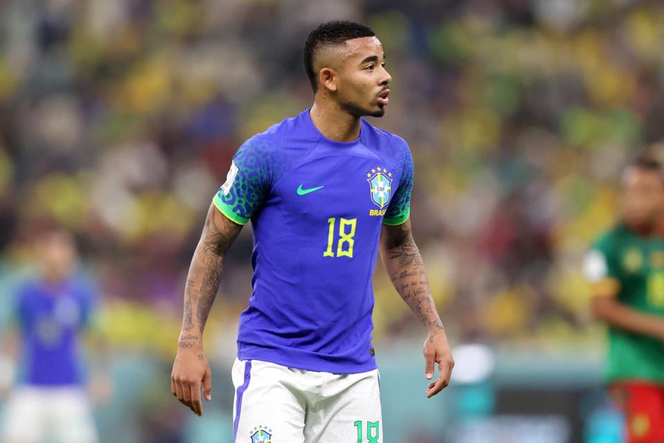 Gabriel Jesus failed to impress for Brazil against Cameroon (Getty Images)