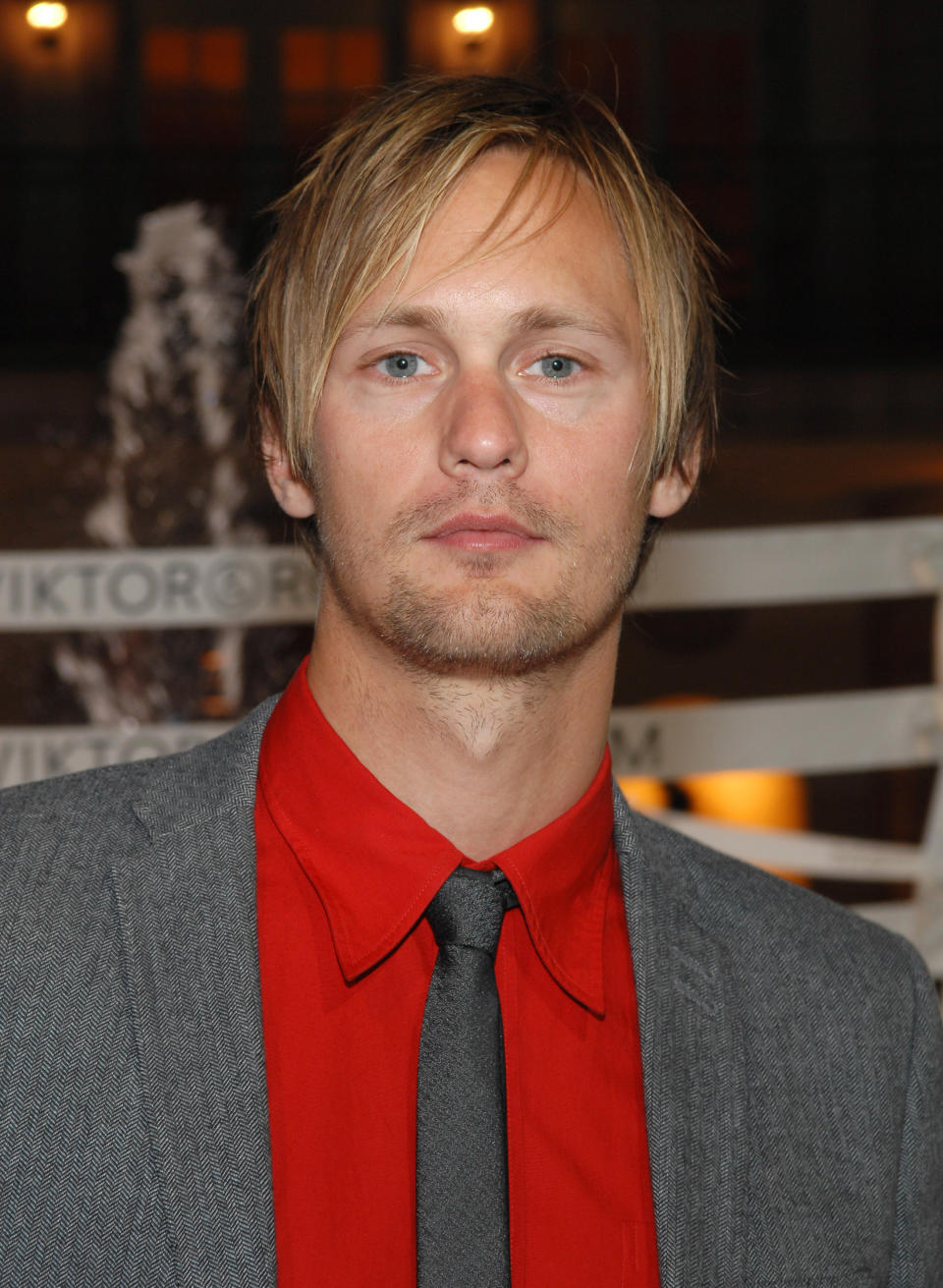 Closeup of Alexander Skarsgård