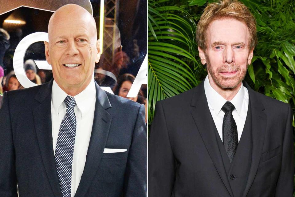 <p>David M. Benett/Dave Benett/WireImage; Jon Kopaloff/WireImage</p> Bruce Willis and Jerry Bruckheimer