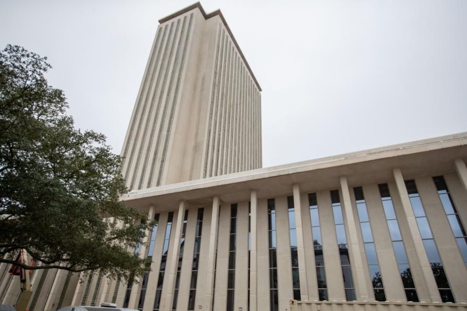 The Florida Capitol Building is getting upgraded, reflective windows. Some have already been installed but the project will take much longer to complete Thursday, Oct. 12, 2023.