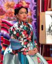 <p>La presentadora llegó a los estudios de <em>Un nuevo día</em> (Telemundo), con un atuendo que parecía sacado del mismo closet de Frida Kahlo ¡Qué increíble!</p>