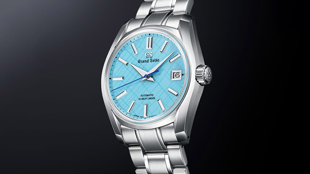 Grand Seiko's New Sky-Blue Watch Honors the Brand's Origins