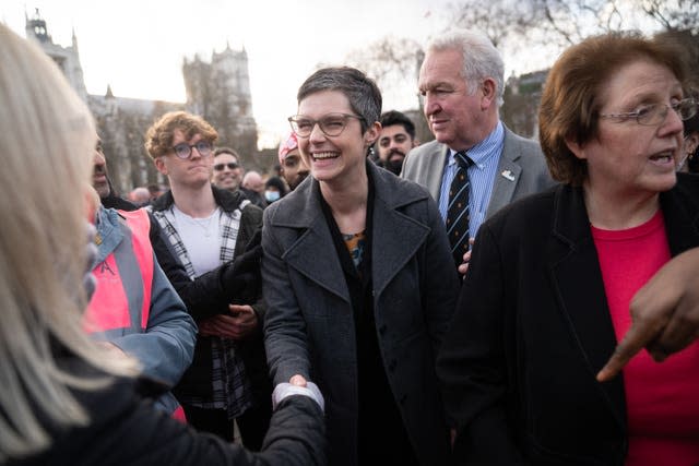 Disabilities minister Chloe Smith (Stefan Rousseau/PA)