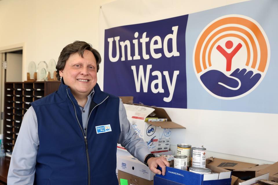 Tom Gabriel, president and CEO of United Way of Westchester and Putnam, in White Plains March 12, 2024.