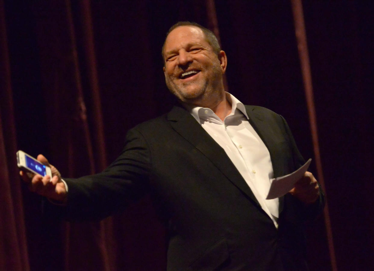 Harvey Weinstein has had a long, strange relationship with the media.&nbsp; (Photo: Charley Gallay via Getty Images)