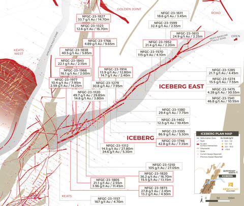 Figure 2. Iceberg-Iceberg East plan view map (Graphic: Business Wire)