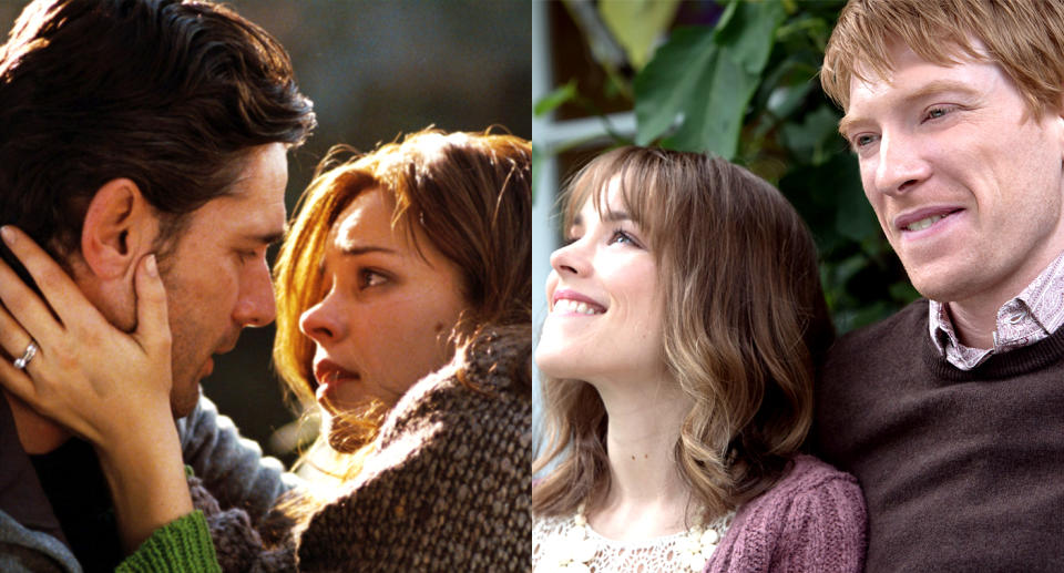 <p>What is it with time travelers and Rachel McAdams? In <em>About Time </em>and <em>The Time Traveler’s</em> <em>Wife</em>, the actress is pursued by dudes who manipulate the timestream in order to woo and win her. Of the two films, <em>About Time </em>is the more egregiously sentimental, but <em>The Time Traveler’s Wife </em>takes the premise to more unpleasant places. We’d put both of them in Doc Brown’s DeLorean and bury them in the distant past. (Photo:Alan Markfield/New Line Cinema/courtesy Everett Collection; Murray Close/Universal/courtesy Everett Collection) </p>