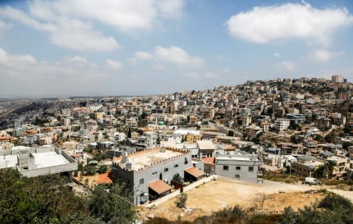 The Arab Israeli hill town of Umm al-Fahm is one of the areas Trump's peace plan earmarks for possible transfer to a future Palestinian state