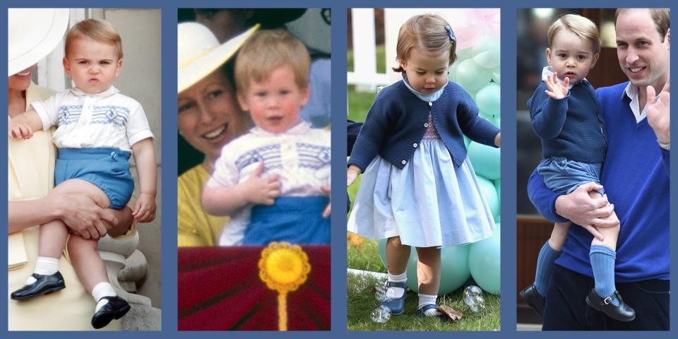 9 Times Prince George, Princess Charlotte, and Prince Louis Rocked Hand-Me-Downs