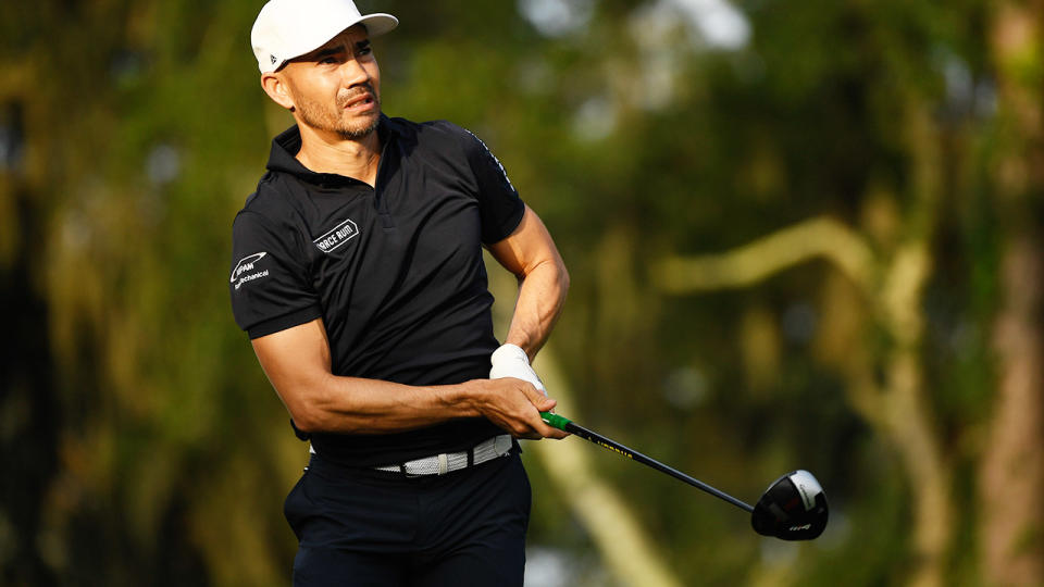 Camilo Villegas, pictured here in action at TPC Sawgrass in June.