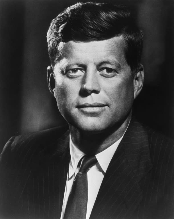 US President John F. Kennedy called for peace with the Soviet Union, just months before he was assassinated in 1963
