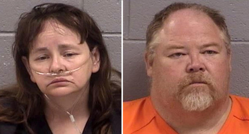 Photo of Martha and Timothy Crouch who were arrested on June 24 following allegations of child abuse. 