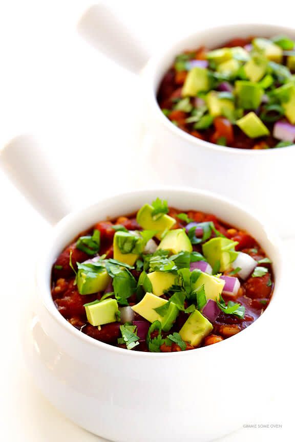 Slow Cooker Vegetarian Chili