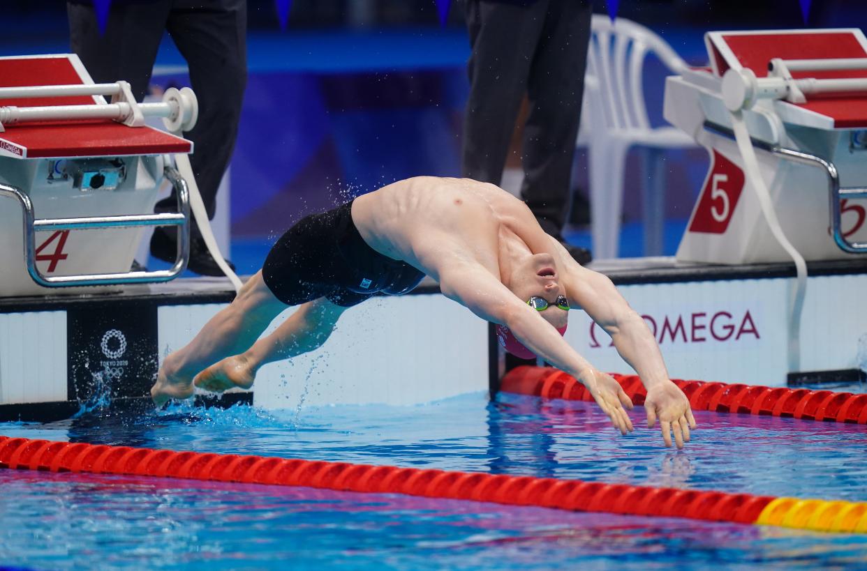 Luke Greenbank took bronze (Joe Giddens/PA) (PA Wire)