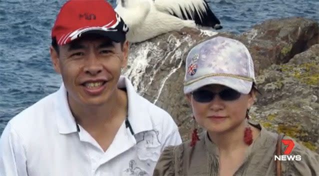 Victims Min and Lilly Lin. Source: 7 News