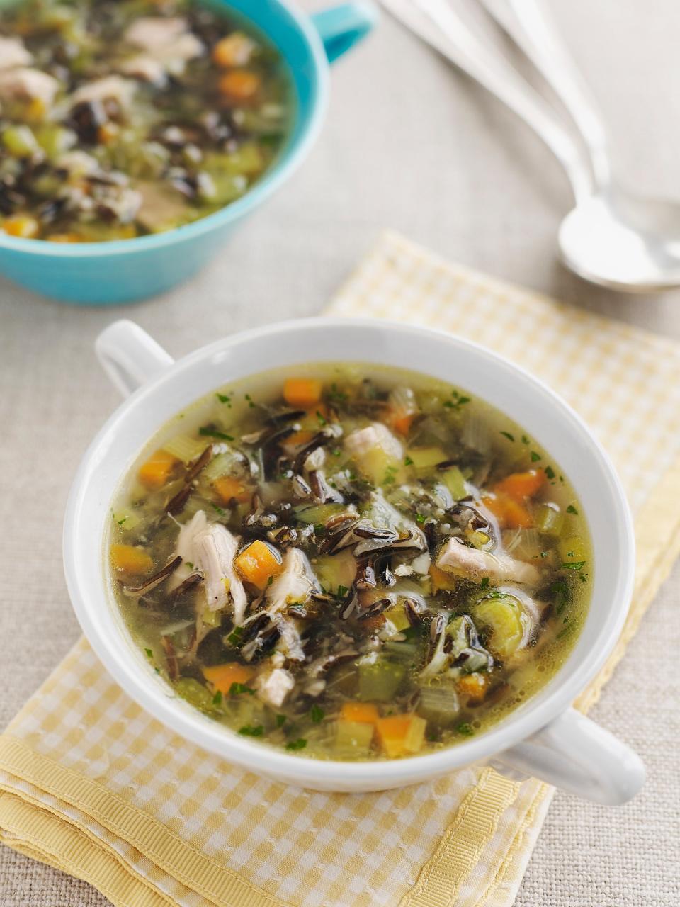 <h1 class="title">Turkey Wild Rice Soup</h1><cite class="credit">Alexandra Grablewski</cite>