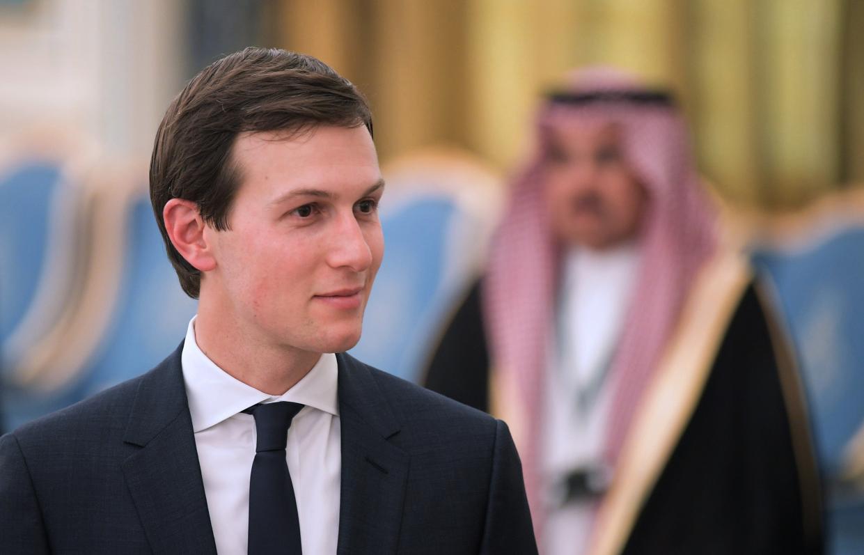 Jared Kushner pictured on a visit to Saudi Arabia in 2017 (AFP via Getty Images)