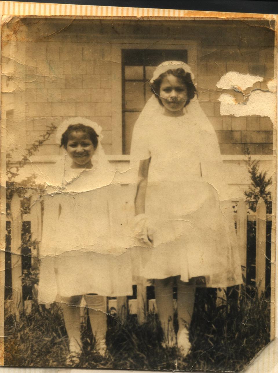 Mary and Juanita are ready for Communion.