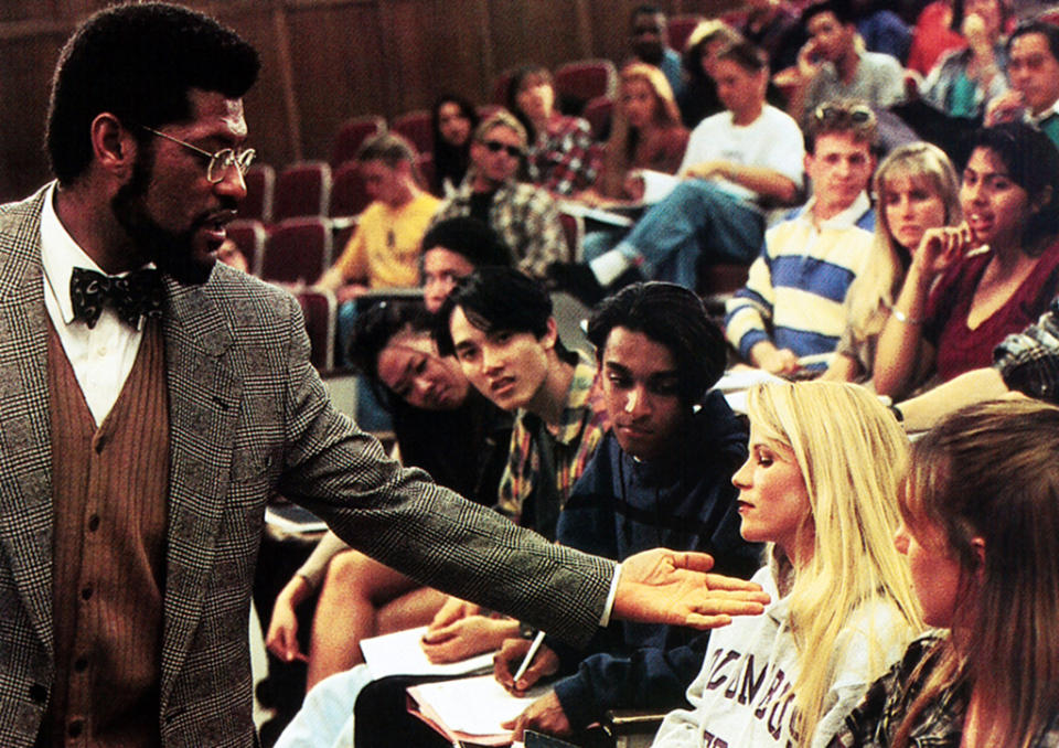 HIGHER LEARNING, Laurence Fishburne (standing), 1995