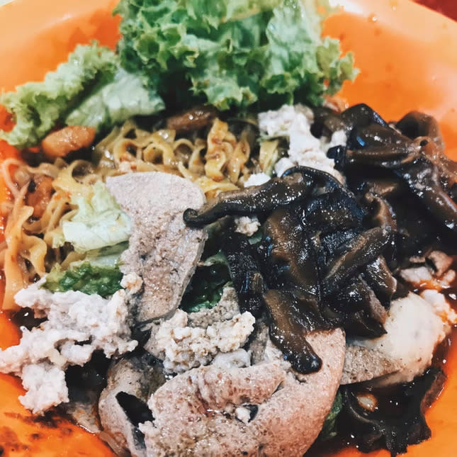 Photo of Blue Star Fishball Mushroom Minced Meat Noodle