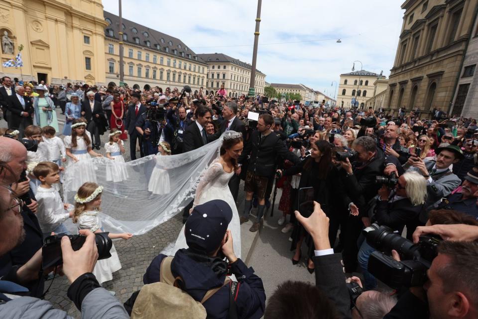 wittelsbach wedding in munich