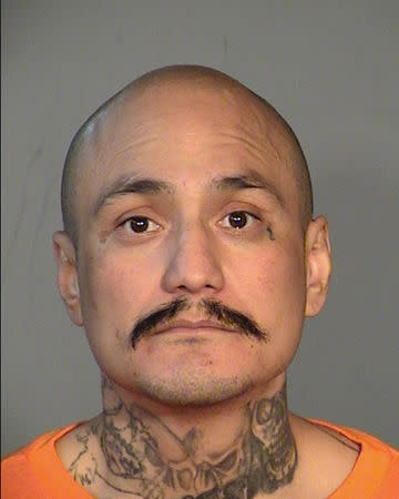 Abel Daniel Hidalgo, appears in a booking photo provided by the Arizona Department of Corrections received March 19, 2018. Arizona Department of Corrections/Handout via REUTERS