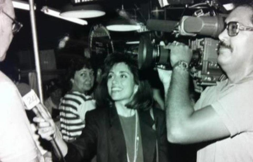 KSEE 24 anchor Stefani Booroojian initially started as a producer at the station before switching to reporter. She is retiring after 42 years in TV news.