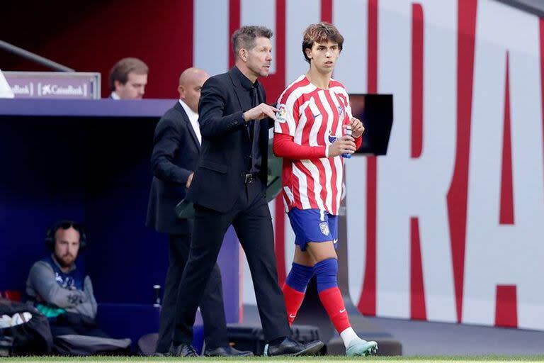 Otros tiempos: cuando Joao Félix jugaba en Atlético de Madrid y era dirigido por Simeone 