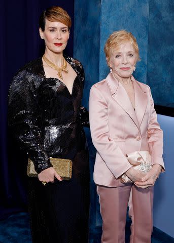 <p>Stefanie Keenan/VF23/WireImage</p> Sarah Paulson and Holland Taylor on March 12