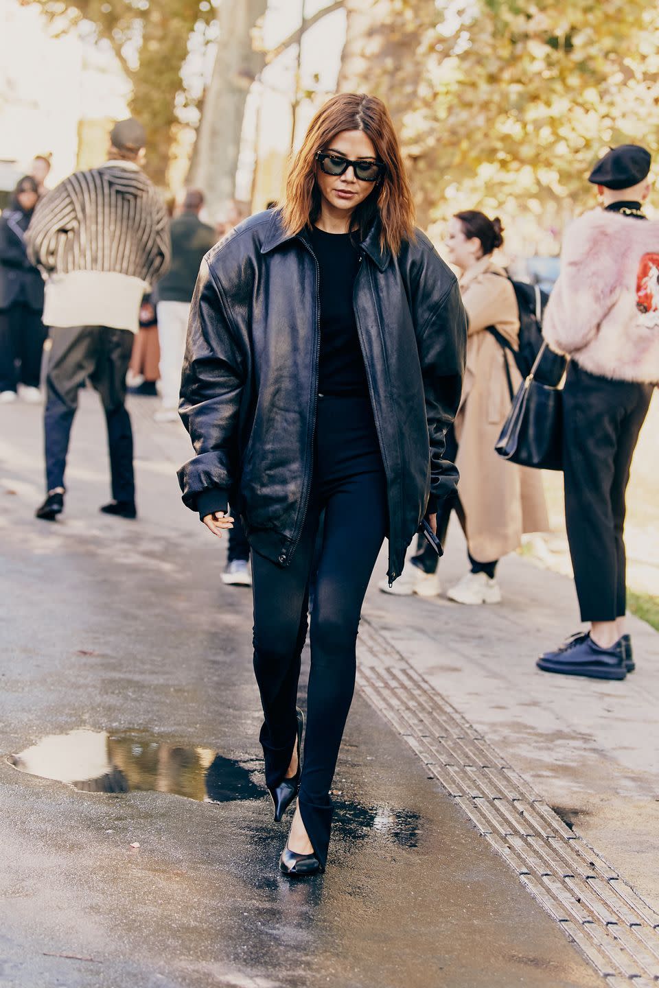 Doja, Naomi, Janet, Oh My! The Final Day of Paris Fashion Week Street Style