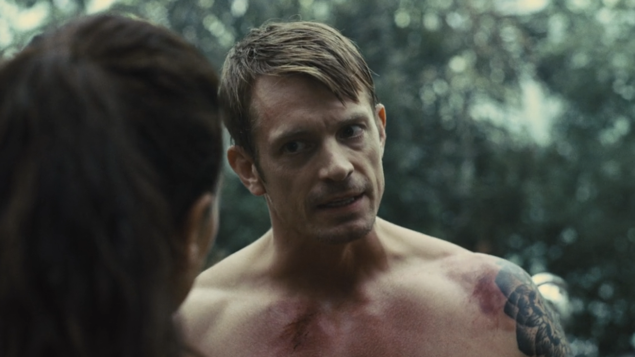  Joel Kinnaman shirtless in The Suicide Squad. 