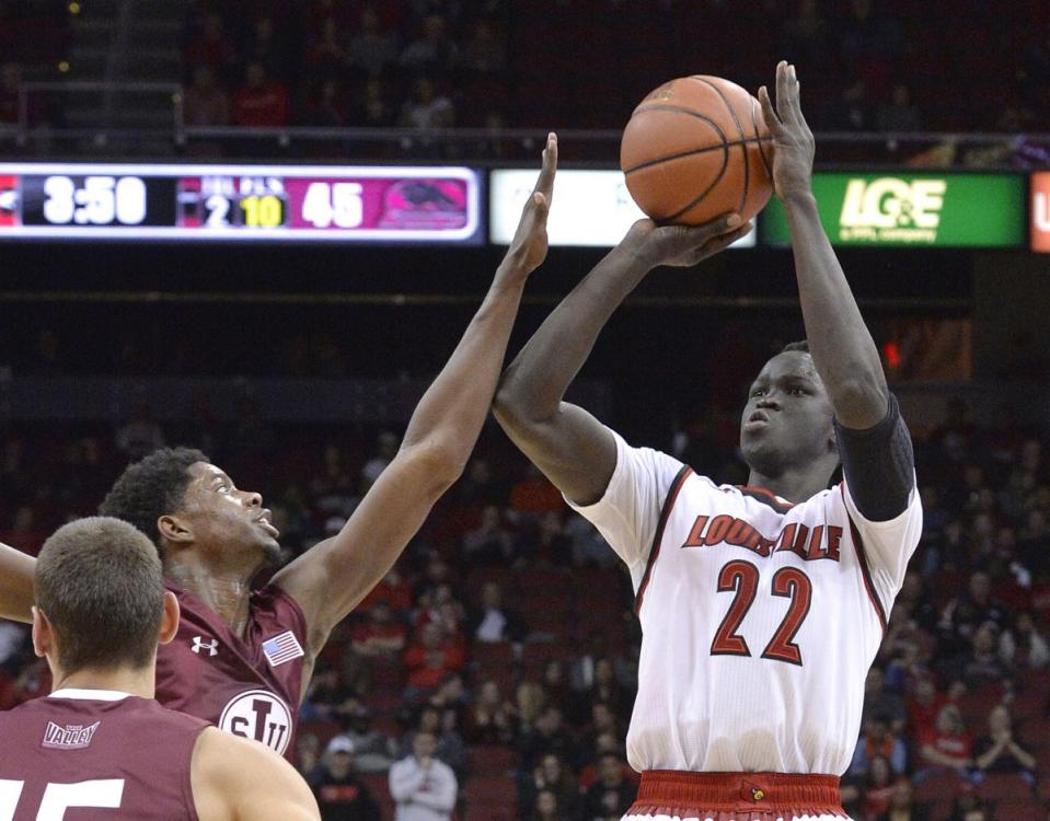 Deng Adel scored in double figures in 22 games last season. (AP)