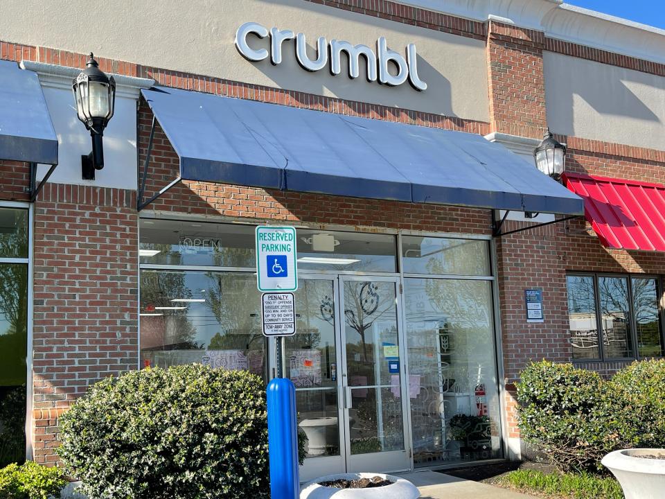 Crumbl Cookies is getting ready to open at the Commons at Holmdel shopping center on Route 35.
