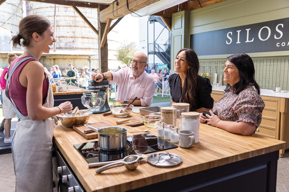 The Gaineses have been judicious about how many Magnolia projects they appear in, Silos Baking Competition hosted by Joanna and a rotating group of network talent being one of a few.