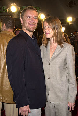 Renny Harlin and gal at the Westwood premiere of Warner Brothers' Exit Wounds