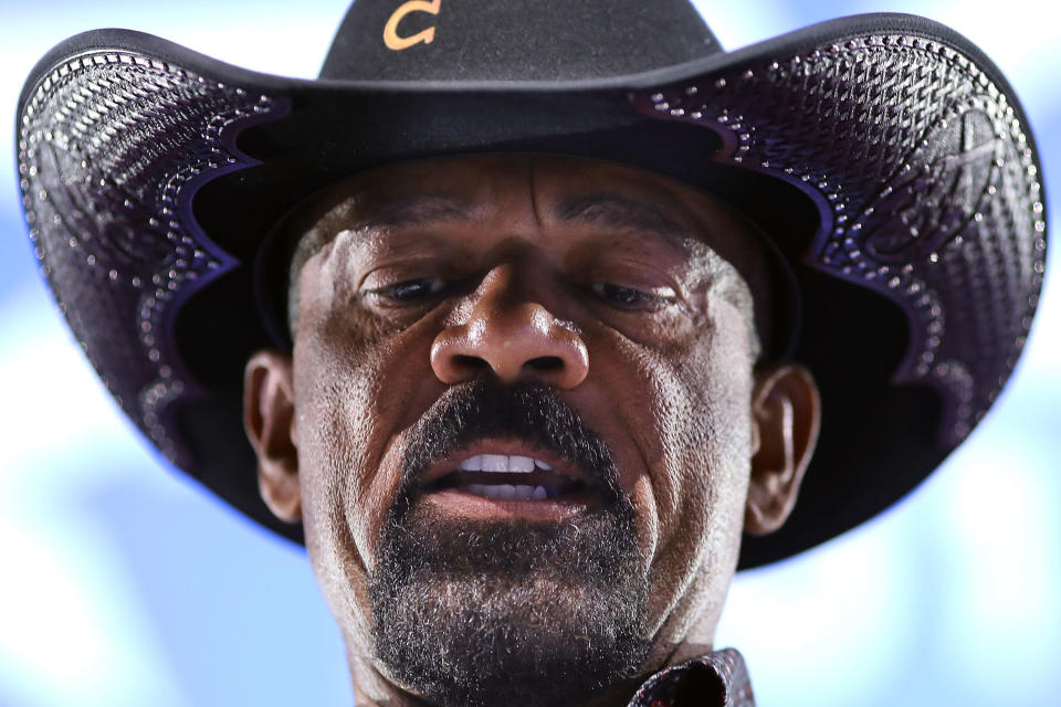 Milwaukee County Sheriff David Clarke&nbsp;was a booster of President Donald Trump during the 2016 campaign. (Photo: Chip Somodevilla/Getty Images)
