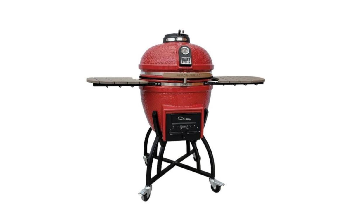 Chili Red Vision Kamado Grill