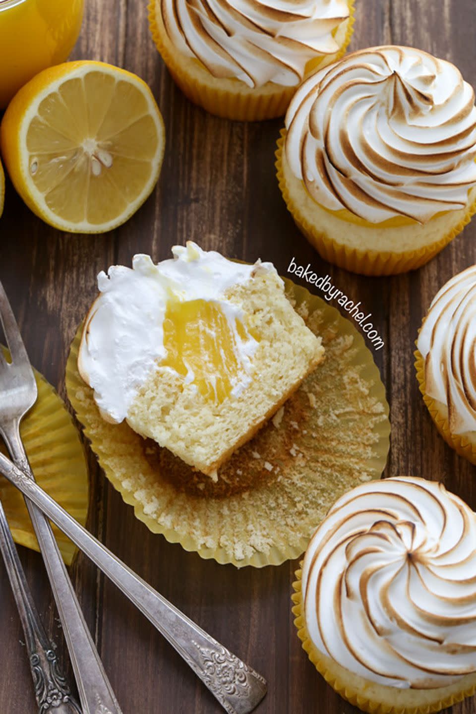 lemon meringue cupcakes 