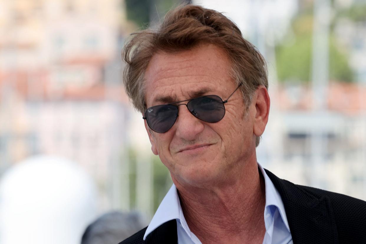 US actor and director Sean Penn poses during a photocall for the film 