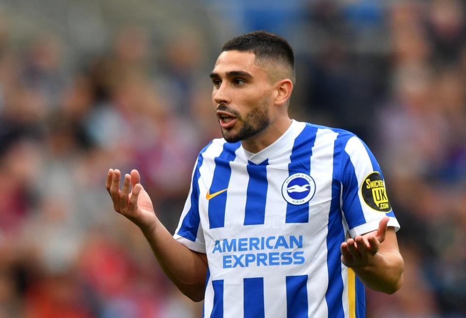 Brighton striker Neal Maupay has been linked with Everton following some good early-season scoring form (Anthony Devlin/PA) (PA Wire)