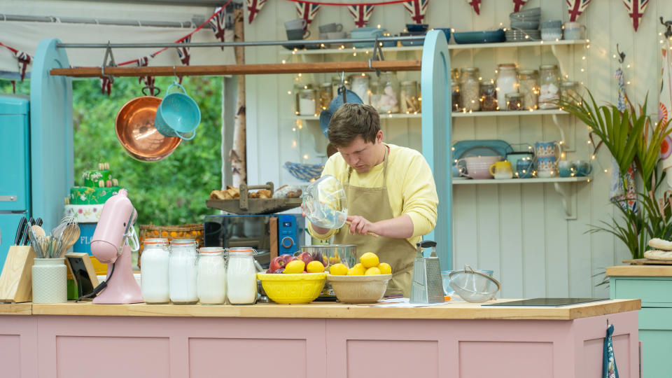 Josh - The Great British Bake Off 2023 final. (Channel 4)