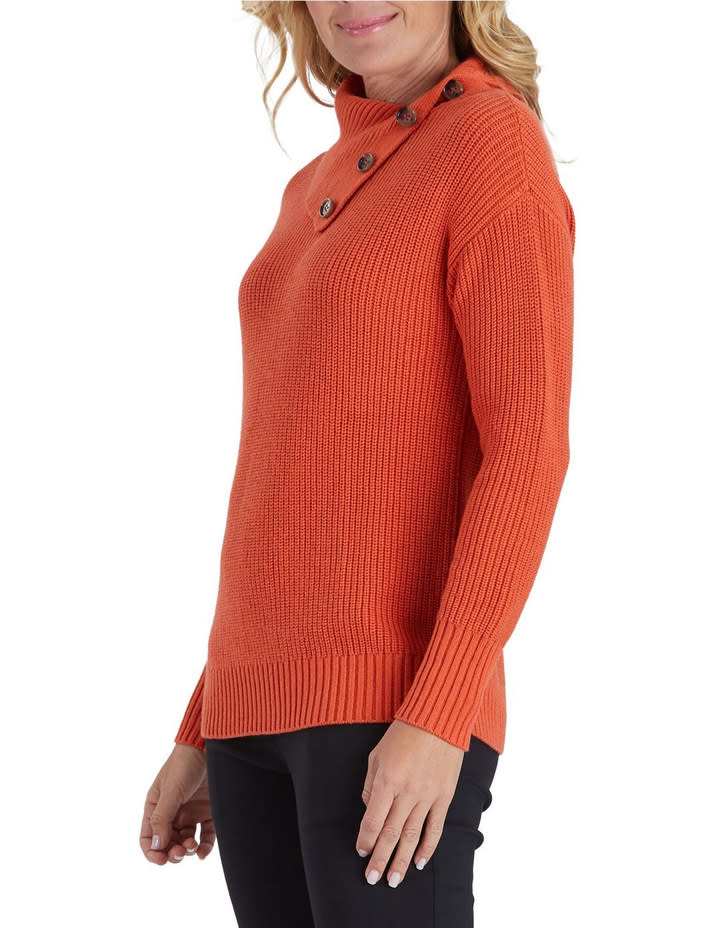 This orange number is available at Myer for $129.95. Photo: Myer