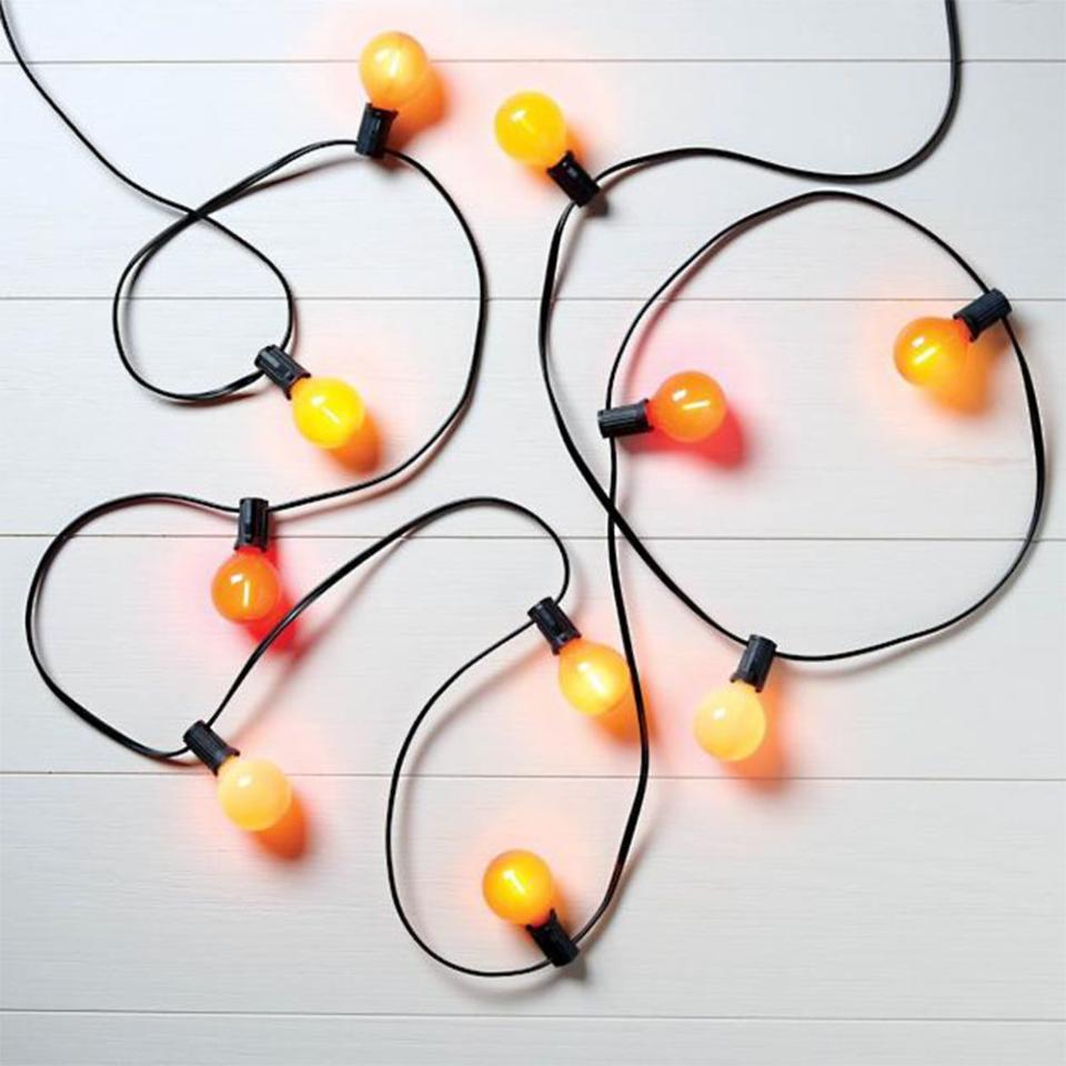 13) Harvest Globe Light Strand