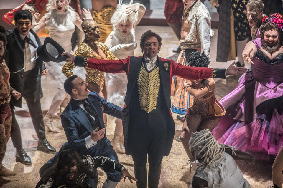 "The Greatest Showman" hasn't screened for press yet, but trailers indicate it will be a doozy. Fox is also desperately pushing "Logan," but performers can only receive one nomination per category. Assuming that months-old superhero joint&nbsp;doesn't attract some strange 11th-hour resurgence, Jackman's circus-musical extravaganza, in which he portrays P.T. Barnum, will have to do the heavy lifting. Because of their lavish production design, musicals are&nbsp;catnip for the academy -- even "Nine" managed four nominations.