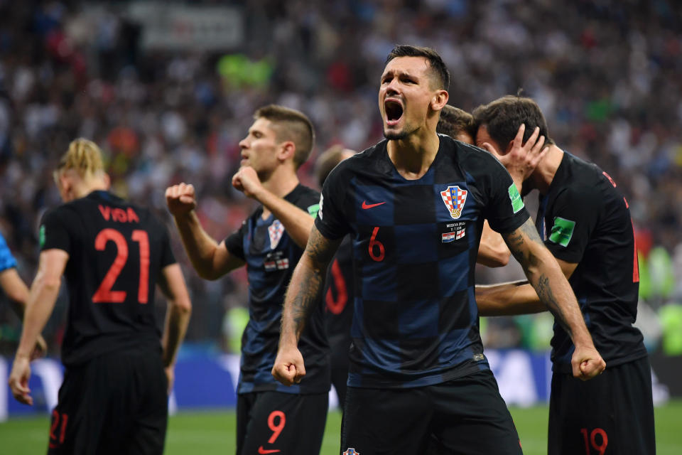 Emotionen pur bei den Kroaten (Bild: Getty Images)